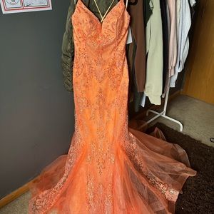 BRAND NEW NEVER WORN CINDERELLA DIVINE PROM DRESS